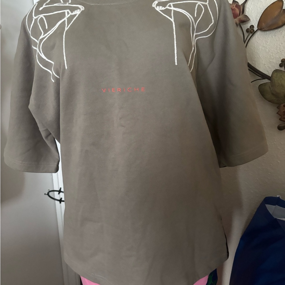 Brown Short Sleeve Tee